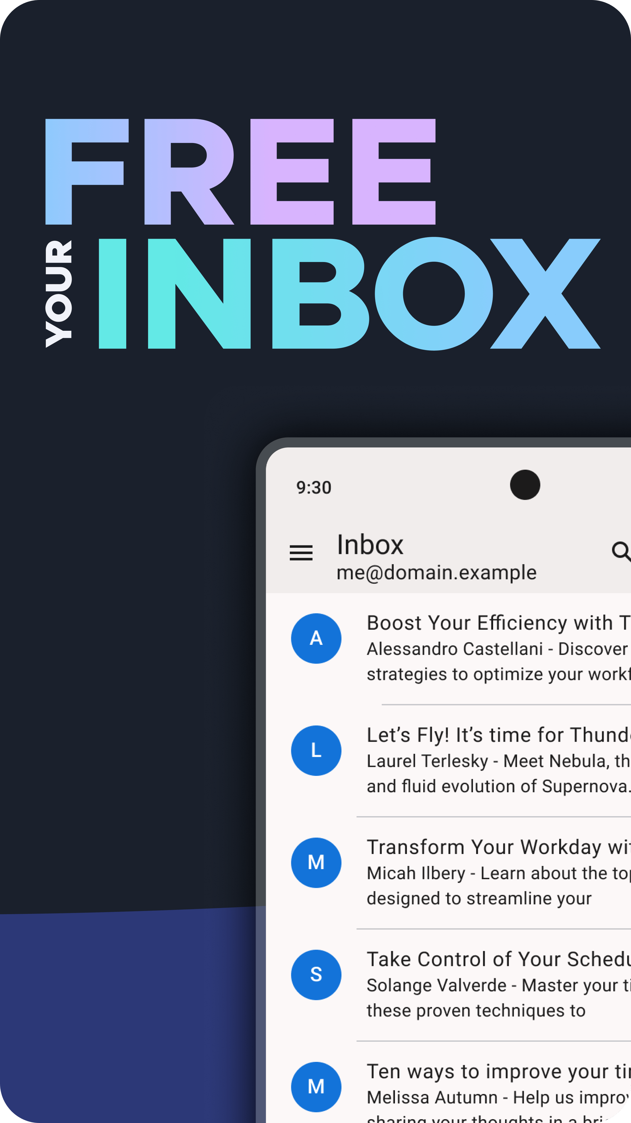 Thunderbird: Free Your Inbox screenshot 1