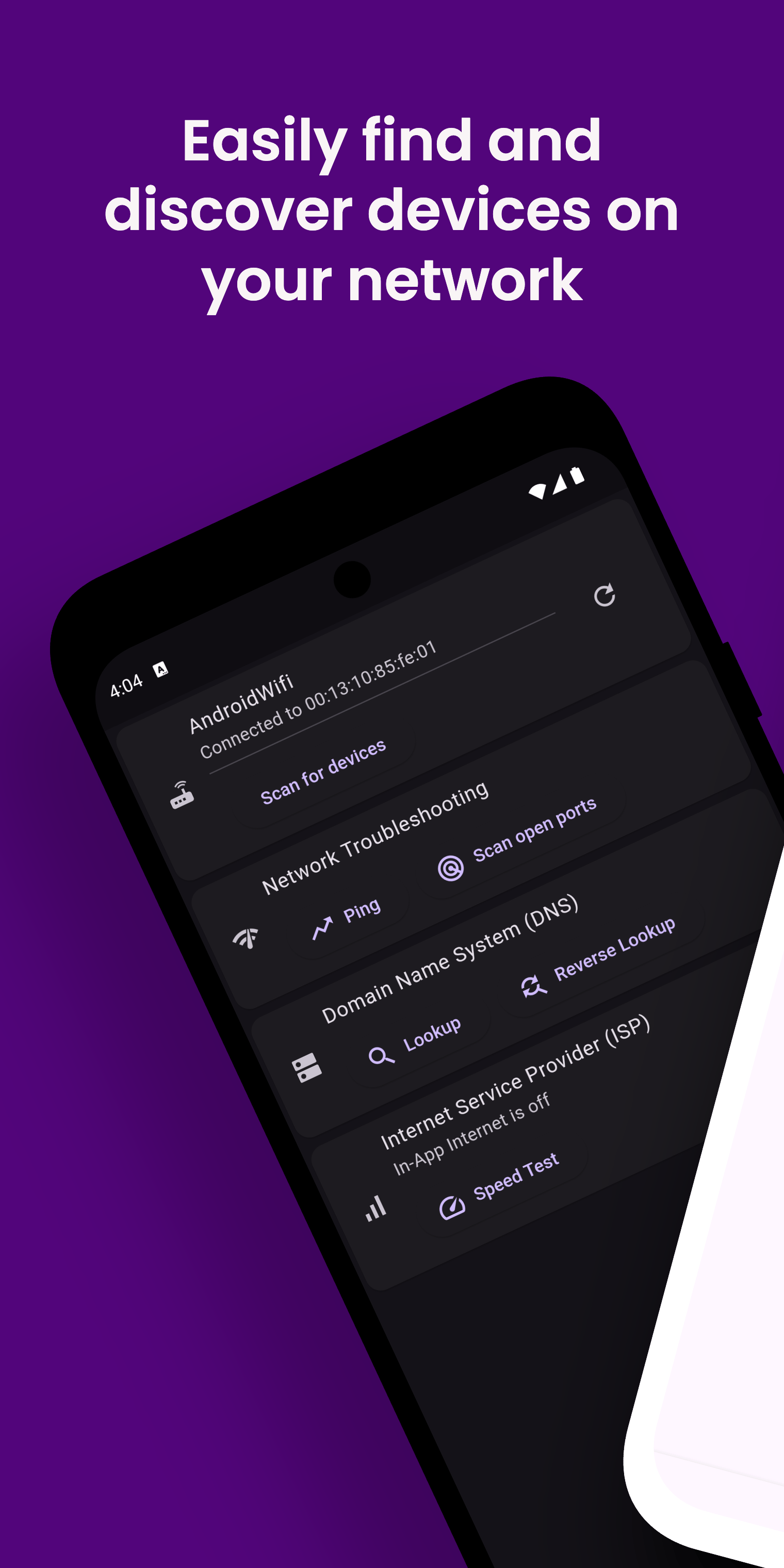 Vernet - Know your network screenshot 1