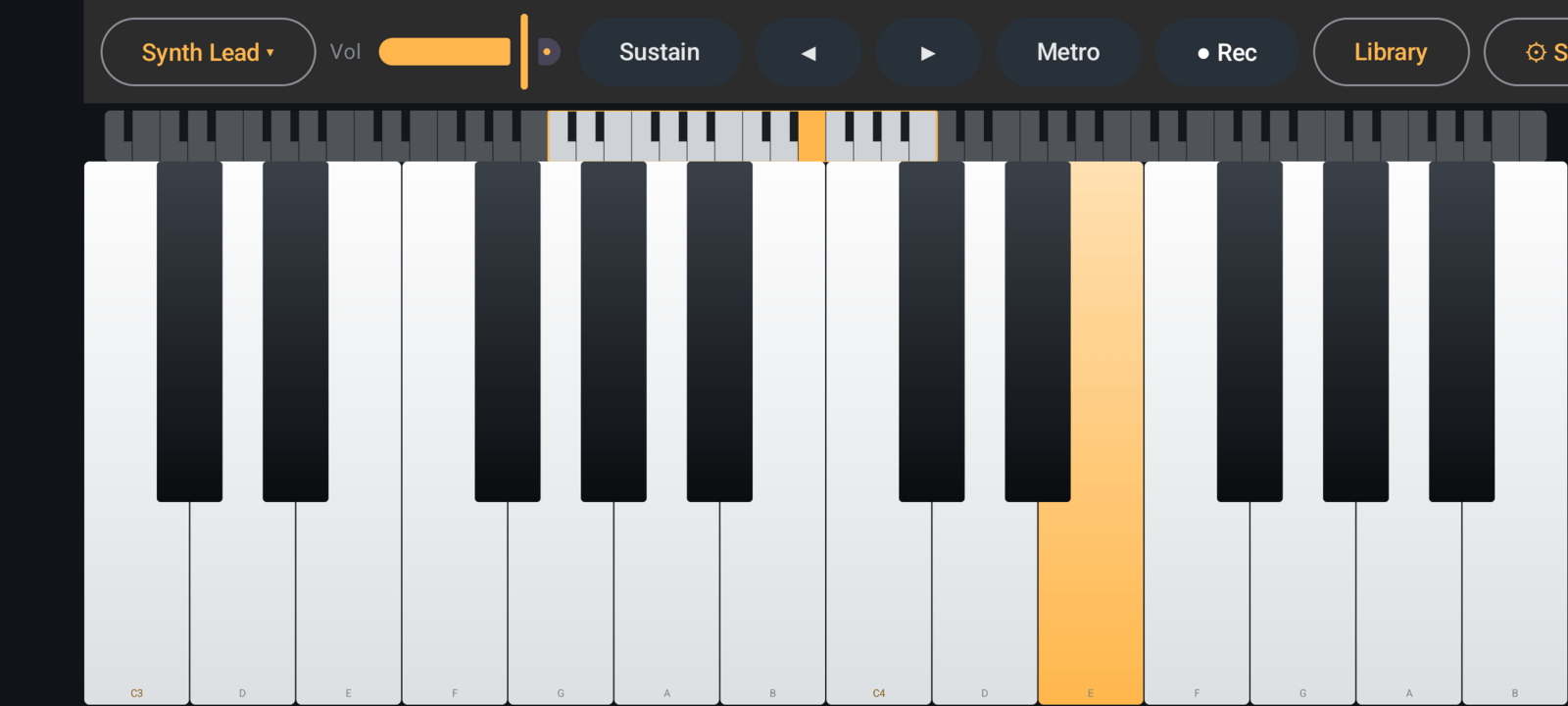 Sun Piano screenshot 1