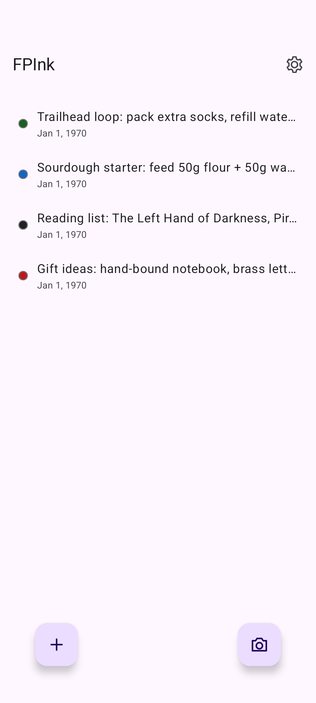 FPInk screenshot 1
