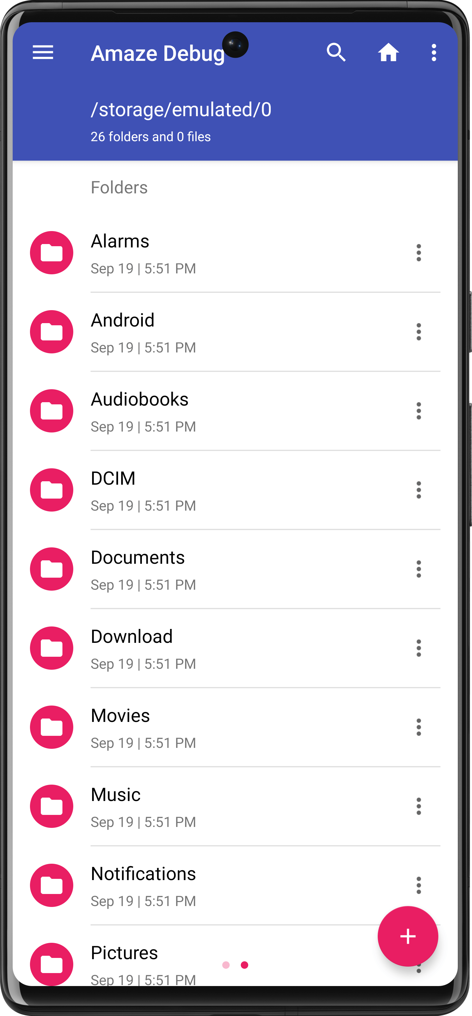 Amaze File Manager screenshot 1
