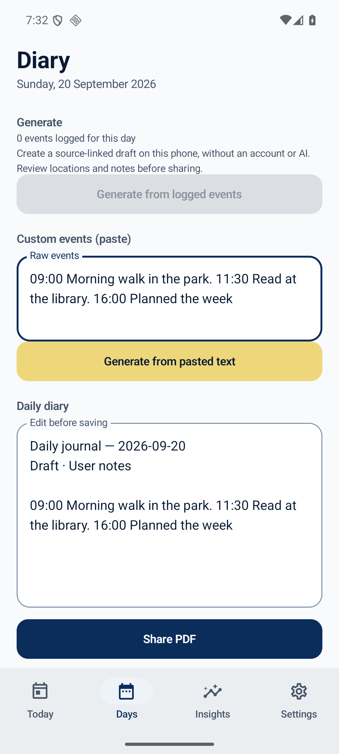 DailyBeat screenshot 1