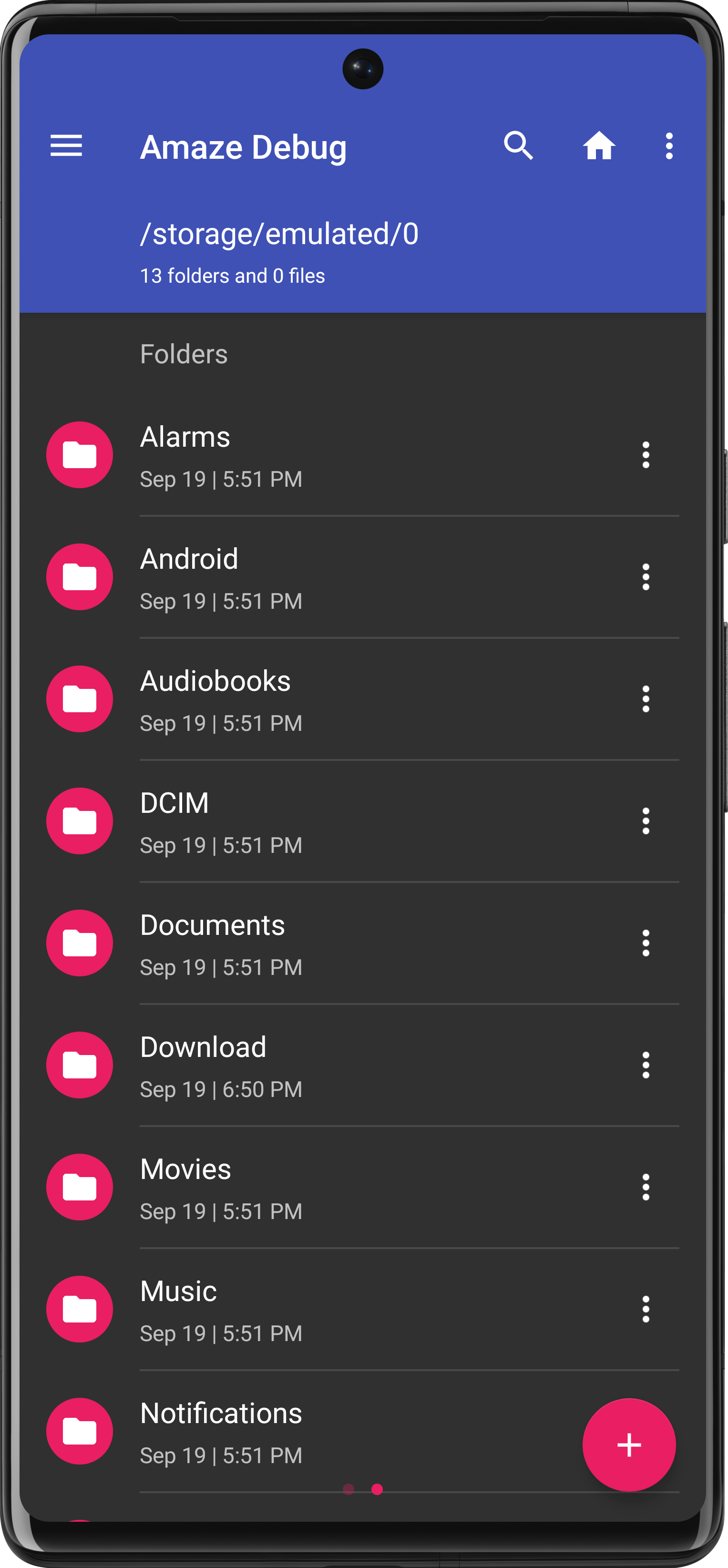 Amaze File Manager screenshot 2