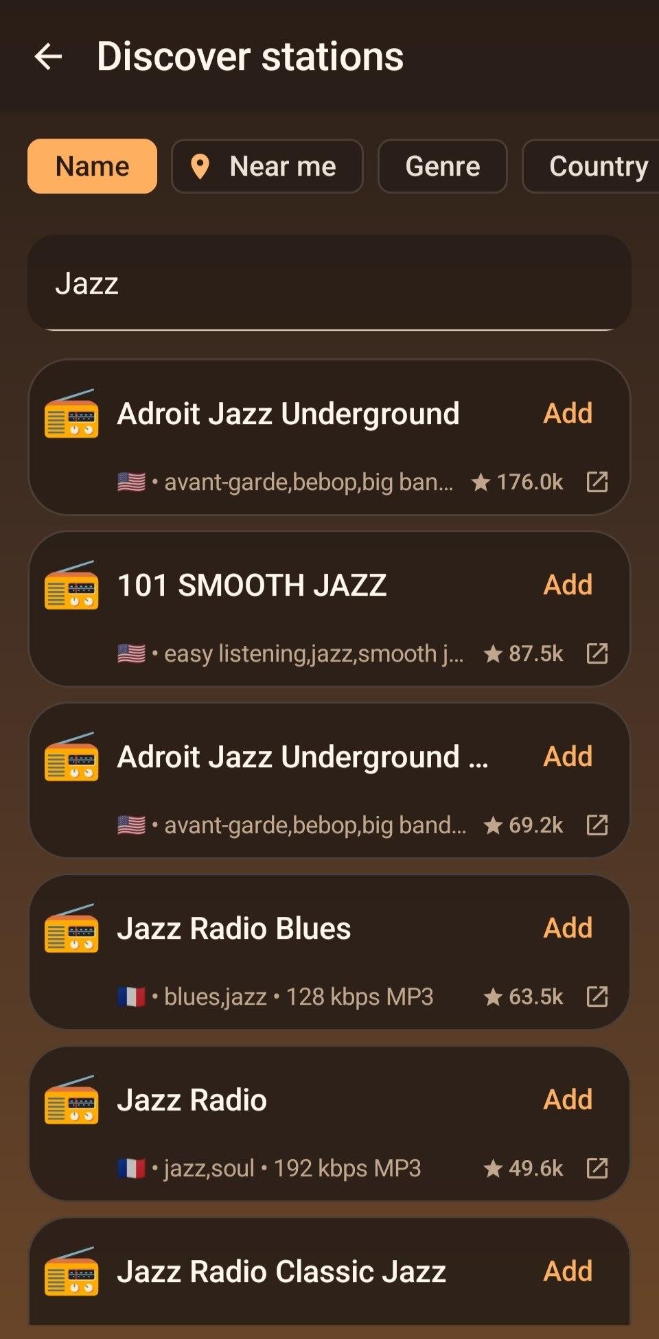 Freqcast screenshot 2