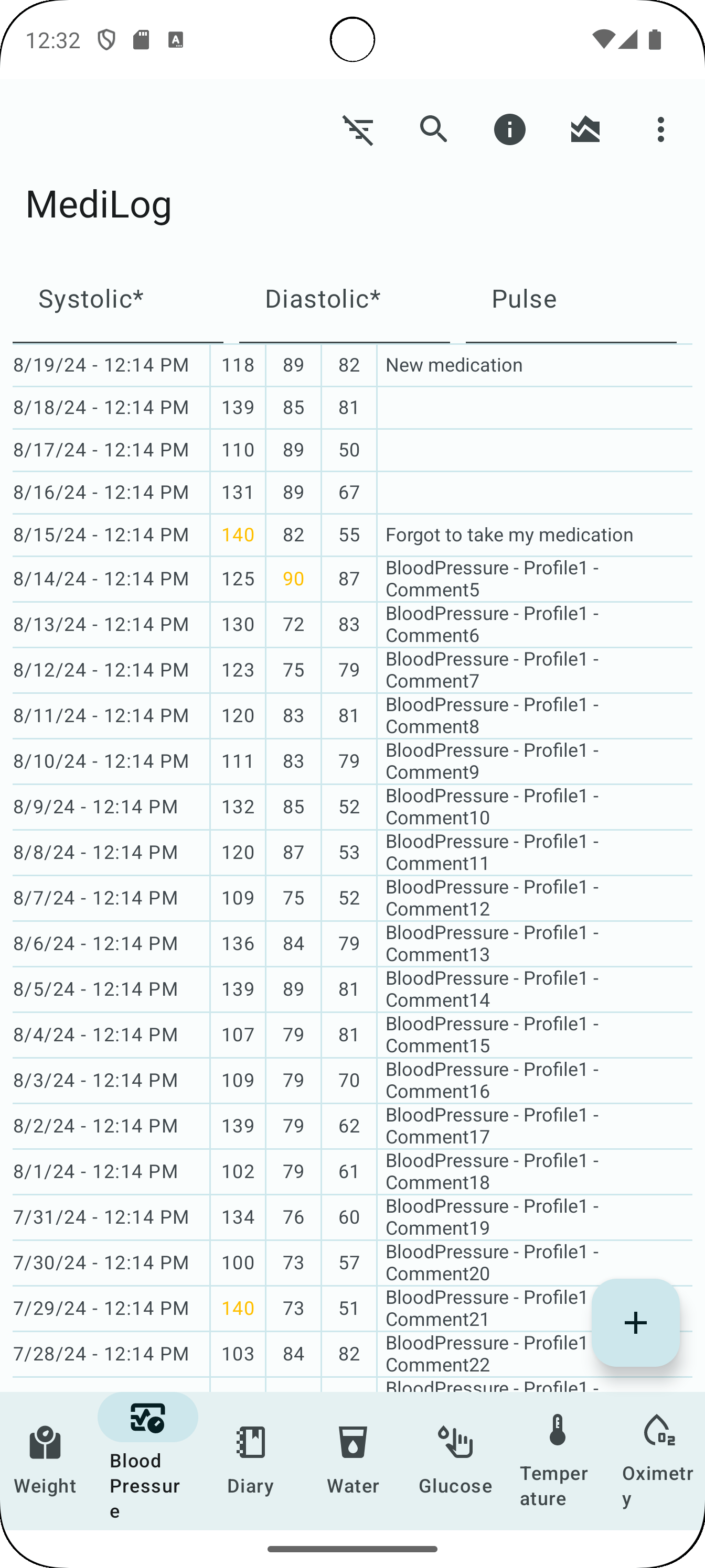 MediLog (Reproducible build) screenshot 2