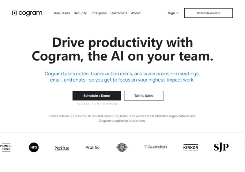 Cogram Drive Productivity With Ai For Your Team - HD Space Arts for Desktop