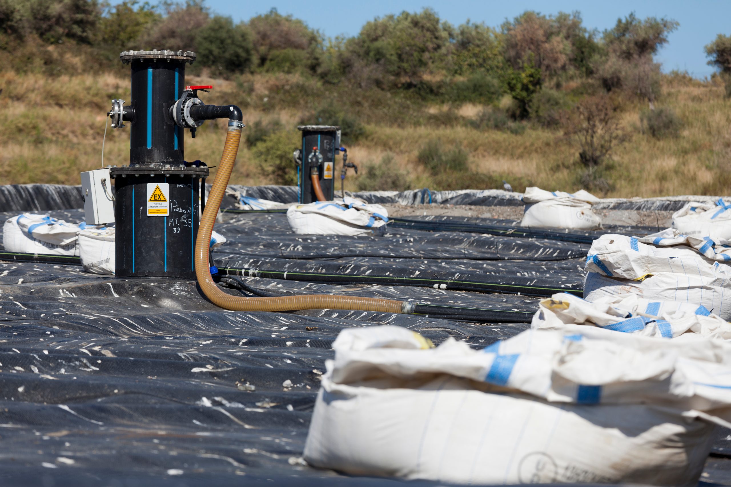 Messina,,Sicily,,Italy,,11,October,2012,,Municipal,Landfill.,Methane,Gas