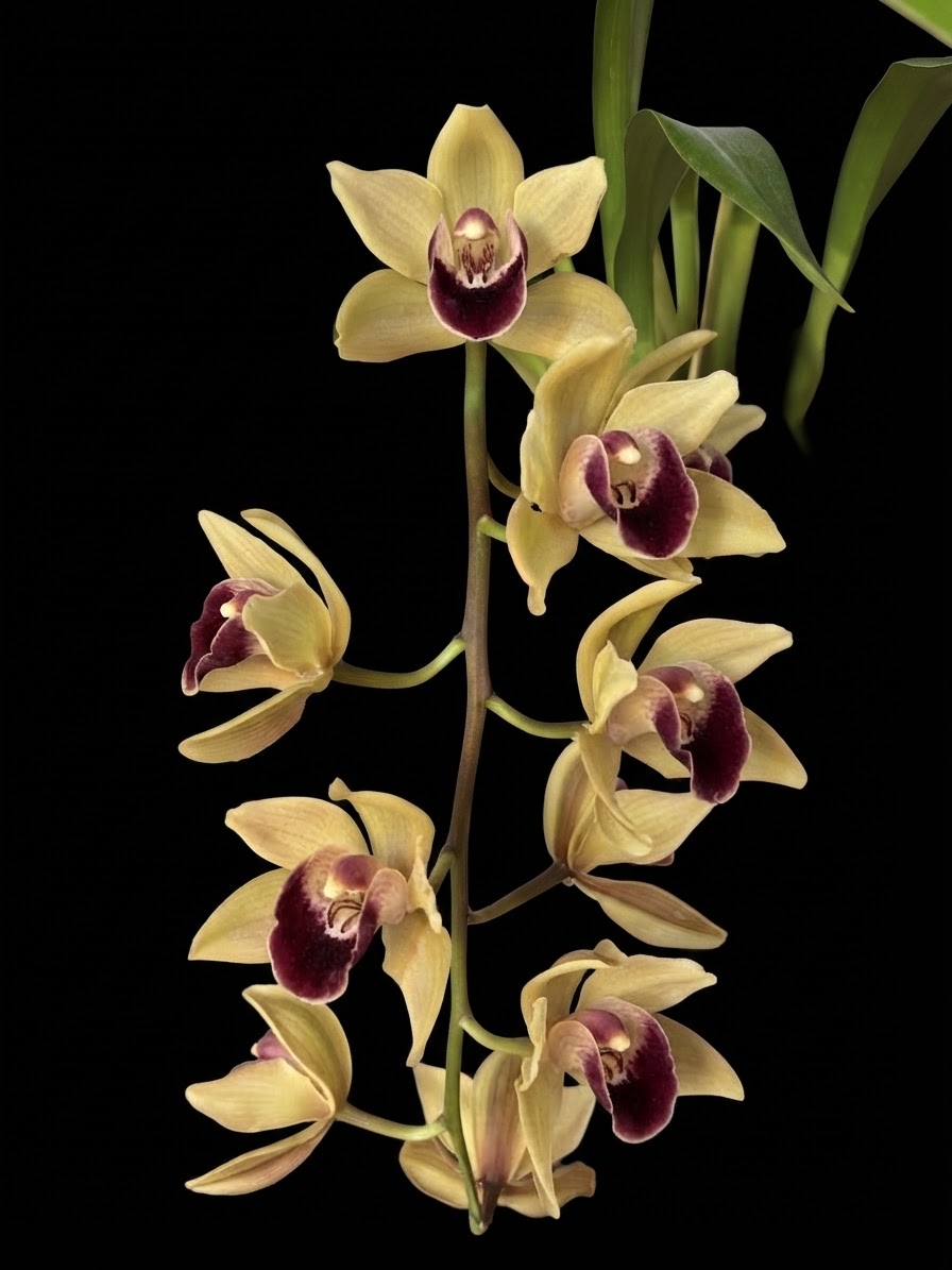 Cymbidium Satisfaction “Golden Beauty”