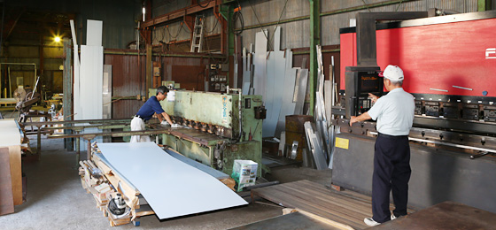 製作所内のようす