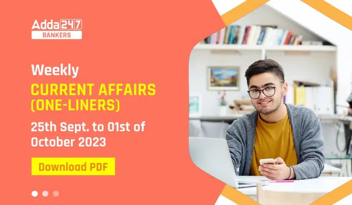 Weekly Current Affairs One Liners 01st To 07th September 2025 - Dark Photo Collection - 8K Quality