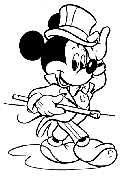 Fa cunostinta cu elena, printesa incoronata a . Mickey Mouse Gentleman