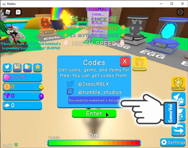 T Ng H P Code Roblox Bubble Gum Simulator Th Ng 5 2026 GameVui Vn Code Bubble Gum Simulator Hd04 