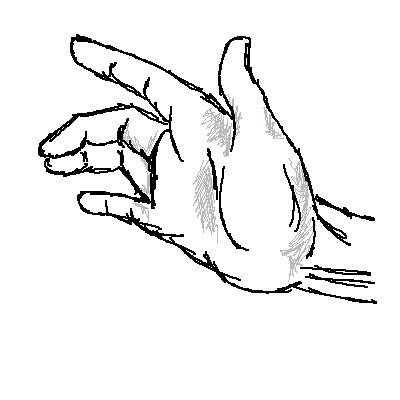 как рисовать руки в разных положениях