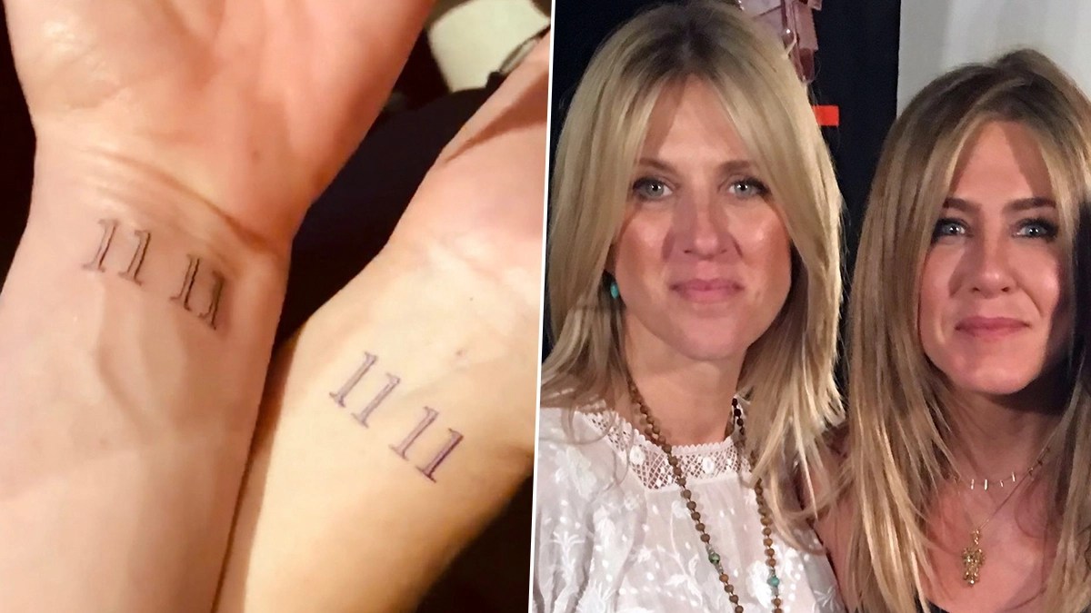 Friends Star Jennifer Aniston Has '11 11' Wrist Tattoo She Inked Back In 2018 And Its Exactly The Same One That Her Best Friend Has | Latestly 675_x_1200_jpg