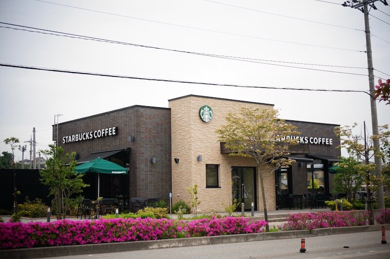 スタバ 金沢大桑