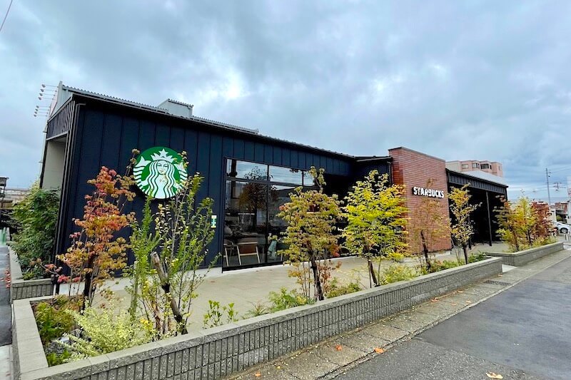 スタバ 金沢有松