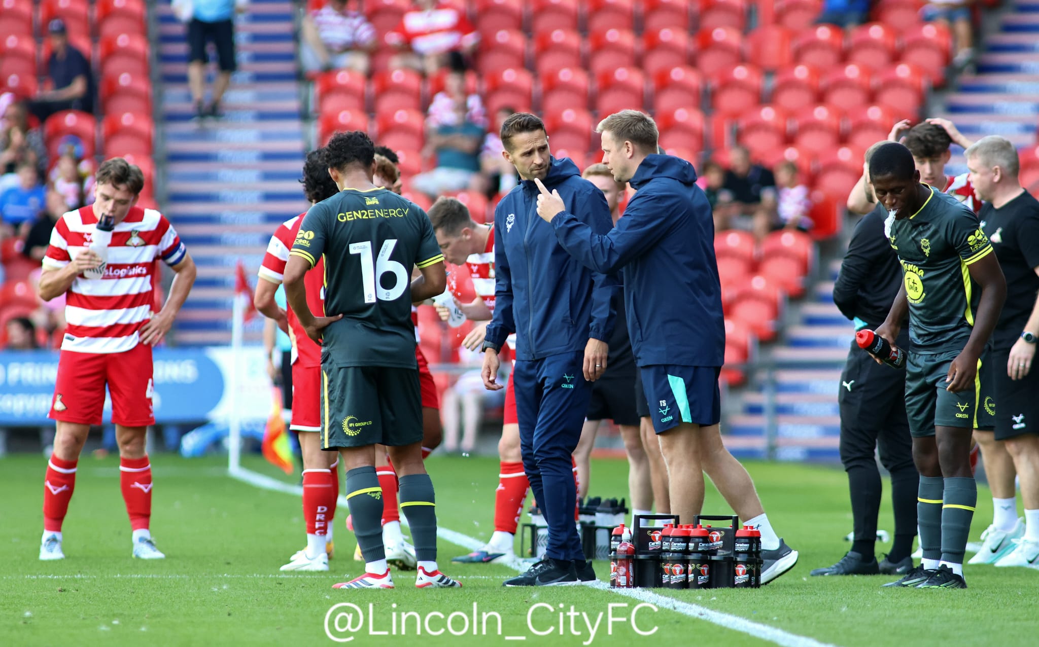 Our Lincoln City Starting XI v Derby County