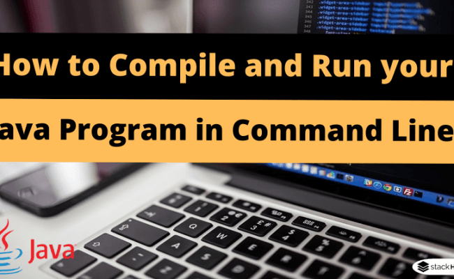 Tutorial On How To Make A Java Jar File With The Command