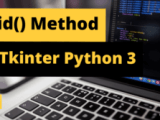 Grid Method In Tkinter Python 3 Stackhowto