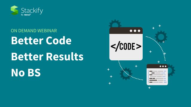 Better Code Better Results No Bs Webinar Stackify - Premium Space Texture Gallery - Mobile