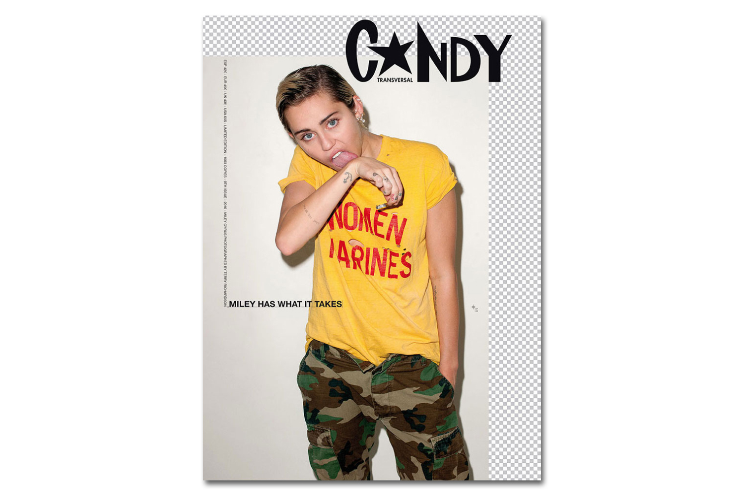 Lifestyle: New #TerryRichardson and #MileyCyrus “Candy” magazine 