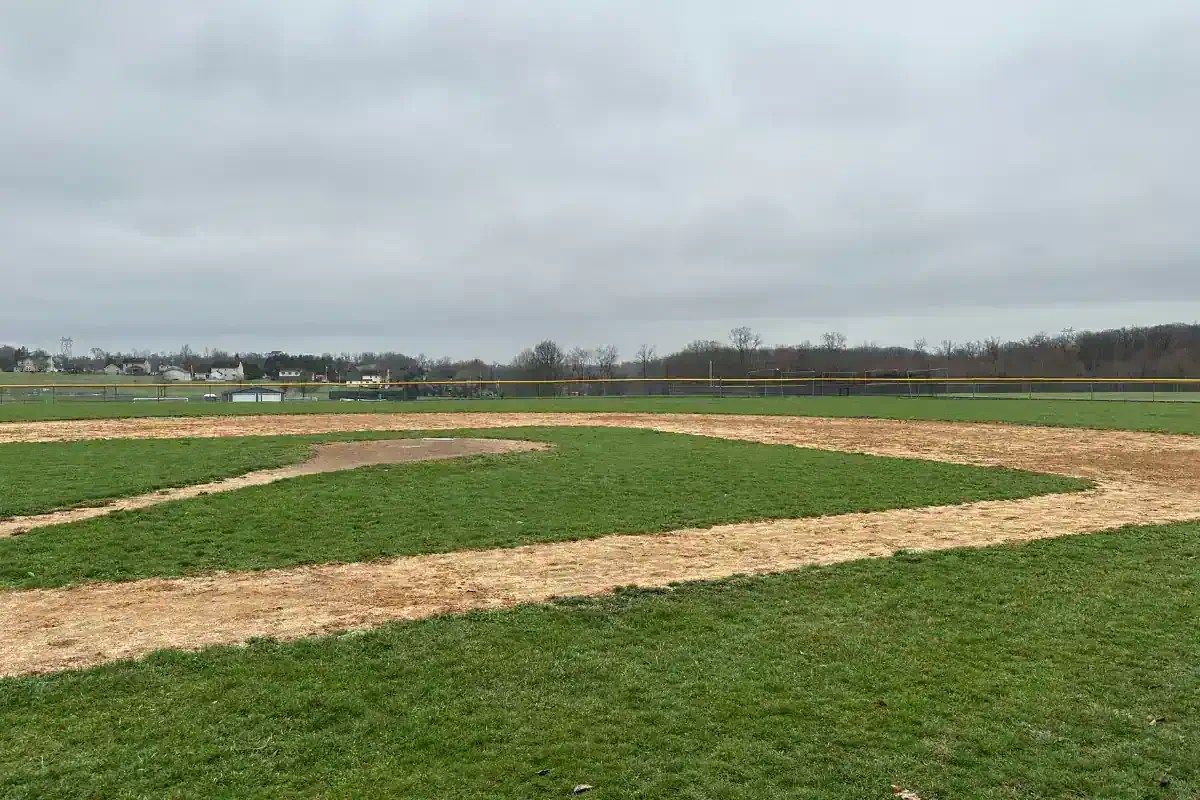 Cold weather baseball packing list for an early spring tournament on a cold gray day