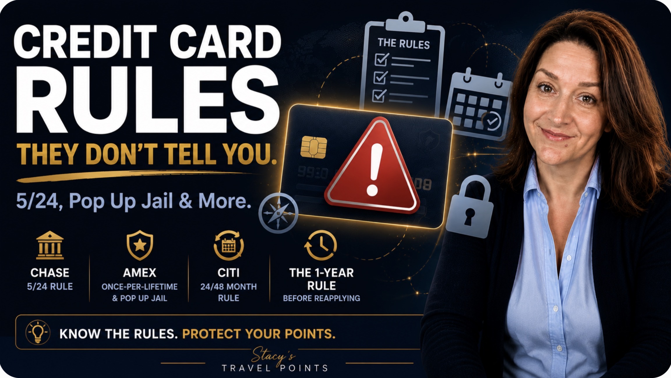 credit card rules points and miles