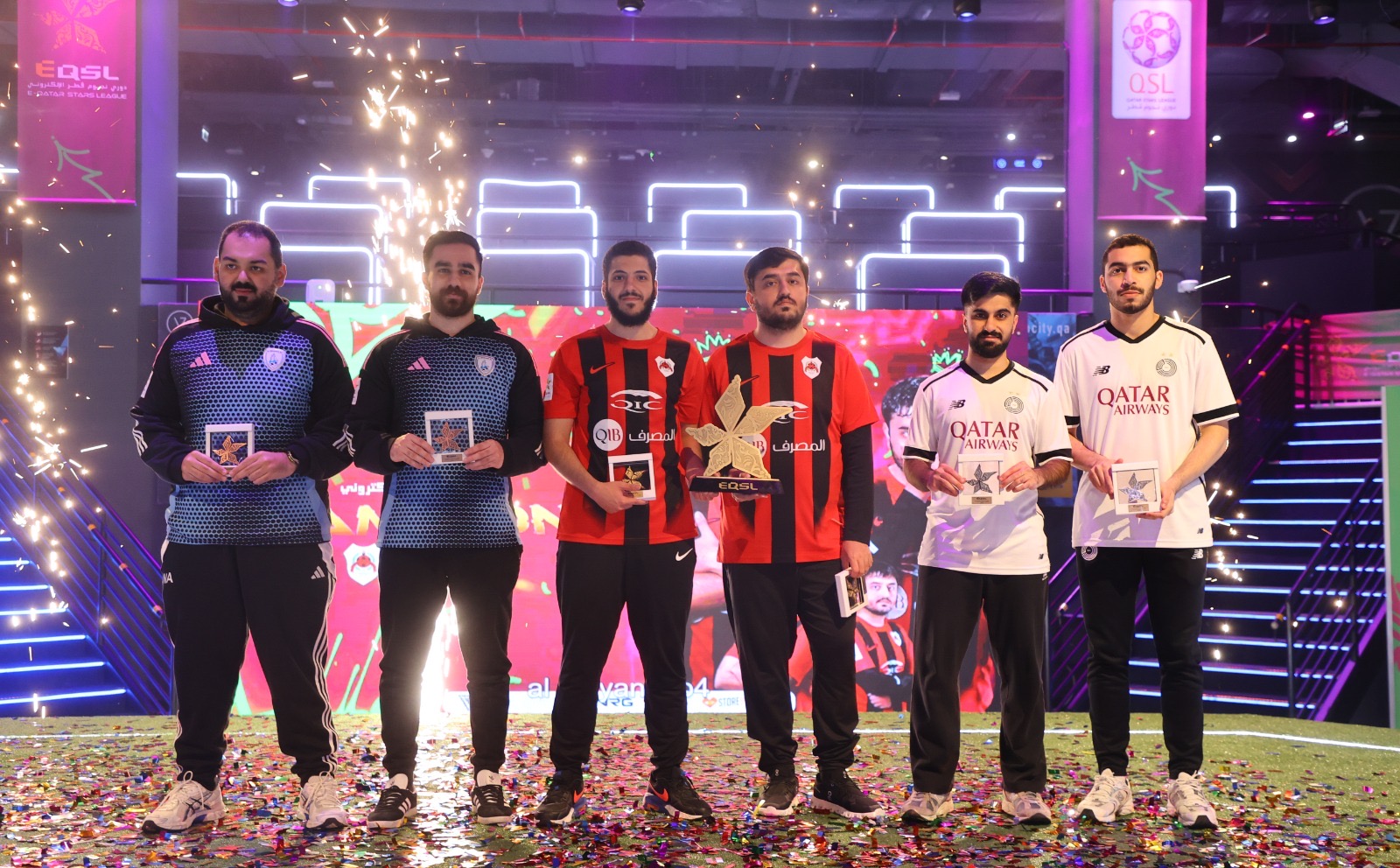 الريان يتوج بلقب دوري نجوم قطر الإلكتروني .. والسد بالمركز الثاني.. والوكرة ثالثاً &nbsp;