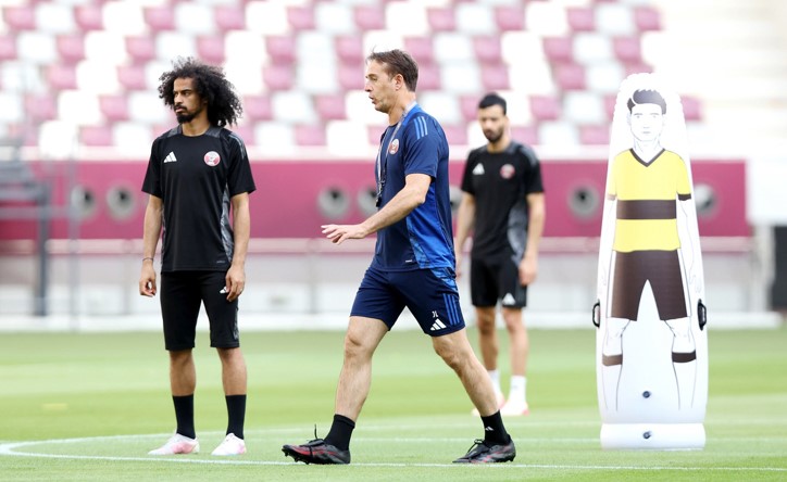 بقيادة الإسباني لوبيتغي .. العنابي يواصل تحضيراته&nbsp;&nbsp;لمواجهتي إيران وأوزبكستان المصيريتين&nbsp;