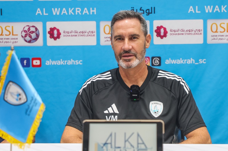 فيسنتي مدرب الوكرة: متحمسون لانطلاقة الدوري ومواجهة العربي