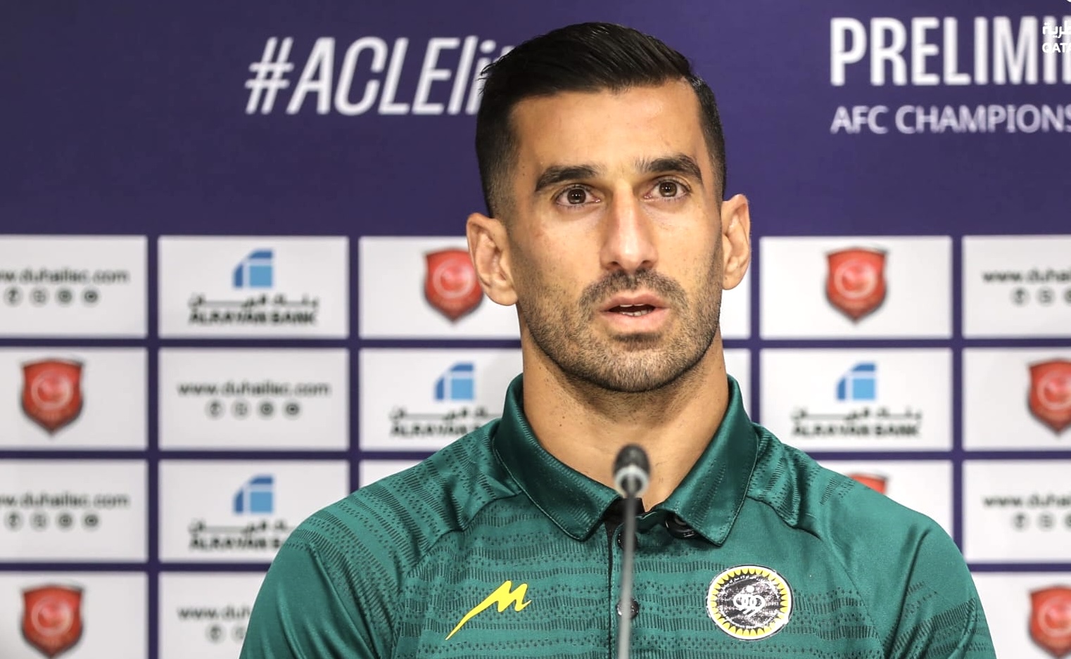 احسان حاج : ظروف اعدادنا جيدة، وجاهزون لمواجهة الدحيل