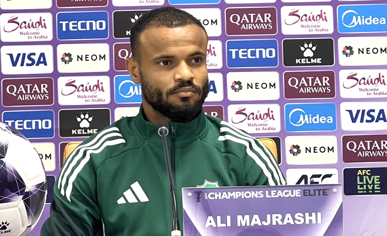 علي مجرشي: جاهزون لمواجهة الدحيل ونتطلع لتحقيق الفوز وحصد النقاط الثلاث