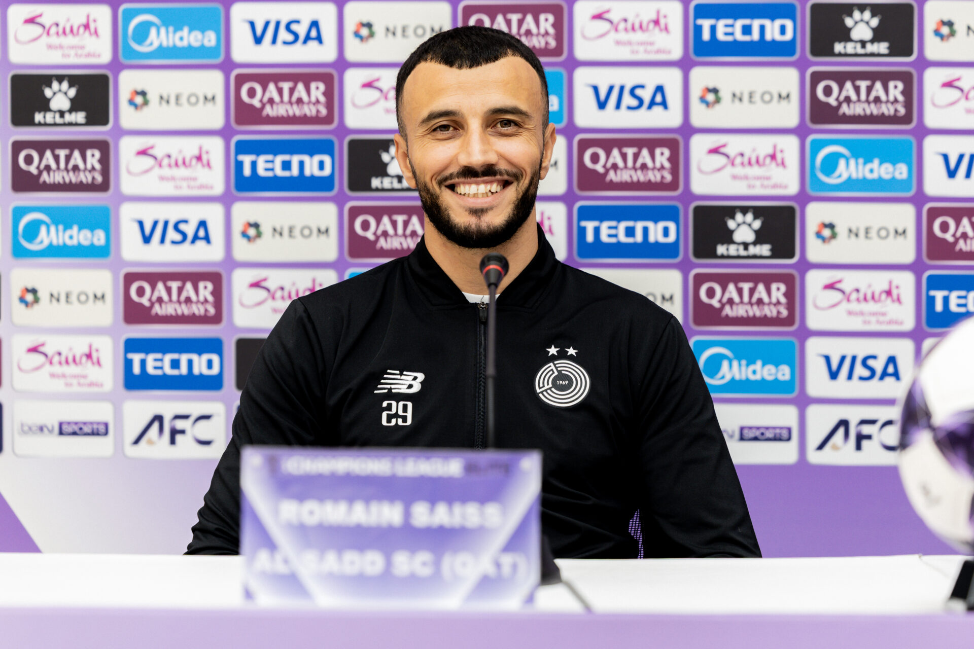 رومان سايس: لاعبو السد جاهزون لمواجهة الشارقة&nbsp;