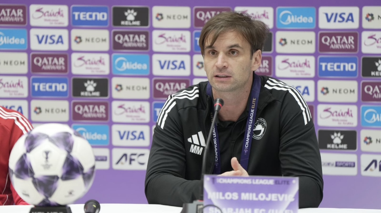 مليوفيتش مدرب الشارقة : مباراتنا مع السد كانت صعبة وتنافسية للغاية&nbsp;