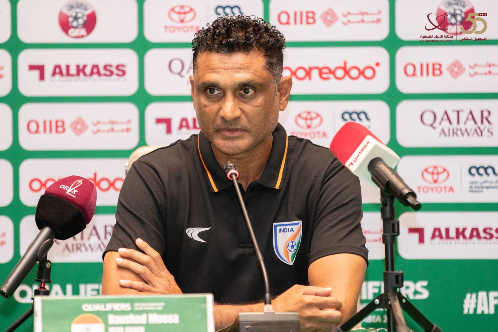 نوشاد موسى: أثق في قدرة المنتخب الهندي على تحقيق النتائج المأمولة في تصفيات آسيا&nbsp;