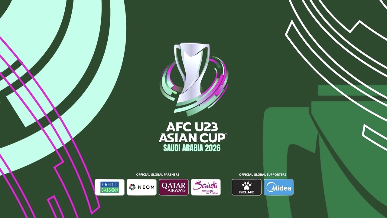 العنابي في المجموعة الثانية بنهائيات كأس آسيا تحت 23 عاما السعودية 2026