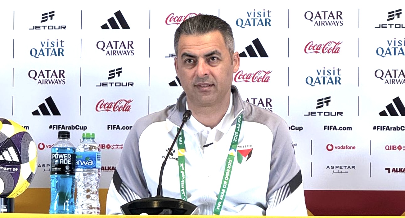 إيهاب أبو جزر : نحن سعداء بتواجدنا في كأس العرب وهي محطة مهمة جداً