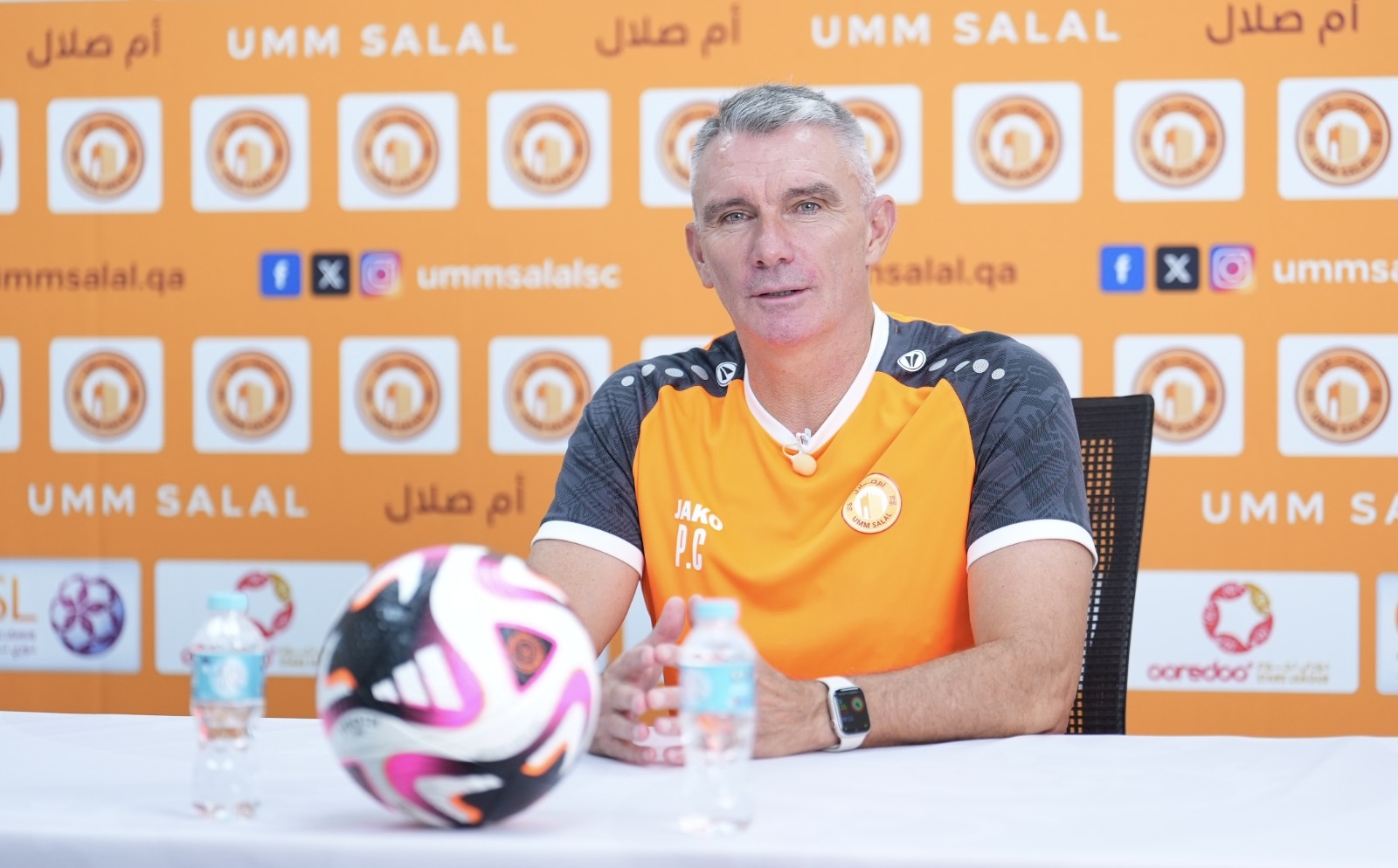 كارتيرون: لقاء السد تحدٍ كبير لام صلال وهدفنا البقاء في الدوري