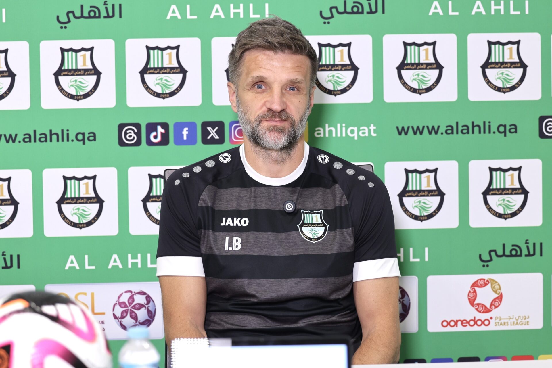 إيغور بيسكان: مباراة العربي تتسم بالخصوصية ولها قيمتها الفنية والمعنوية