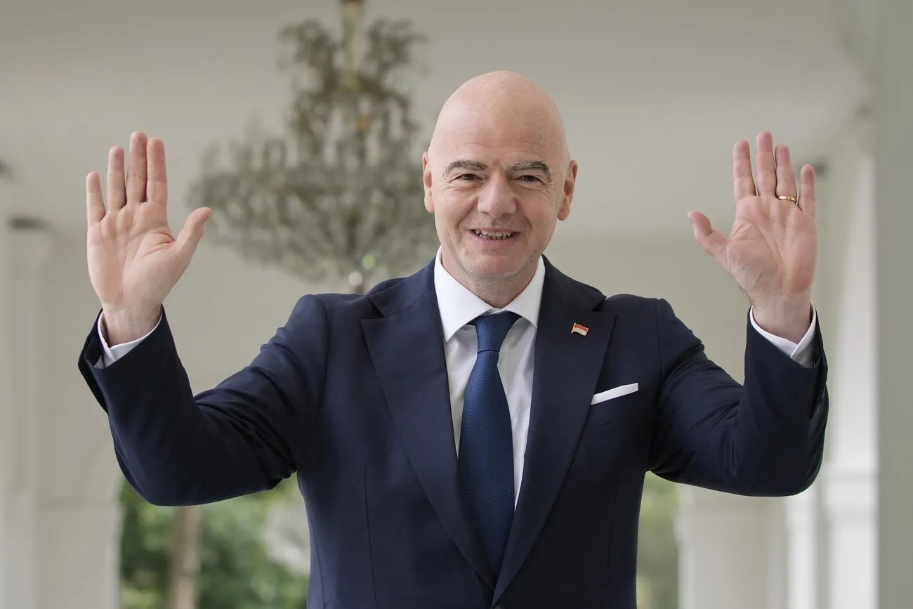 انفانتينو يشيد بفكرة سلسلة FIFA لتشمل منتخبات الرجال والسيدات خلال نسخة&nbsp;2026