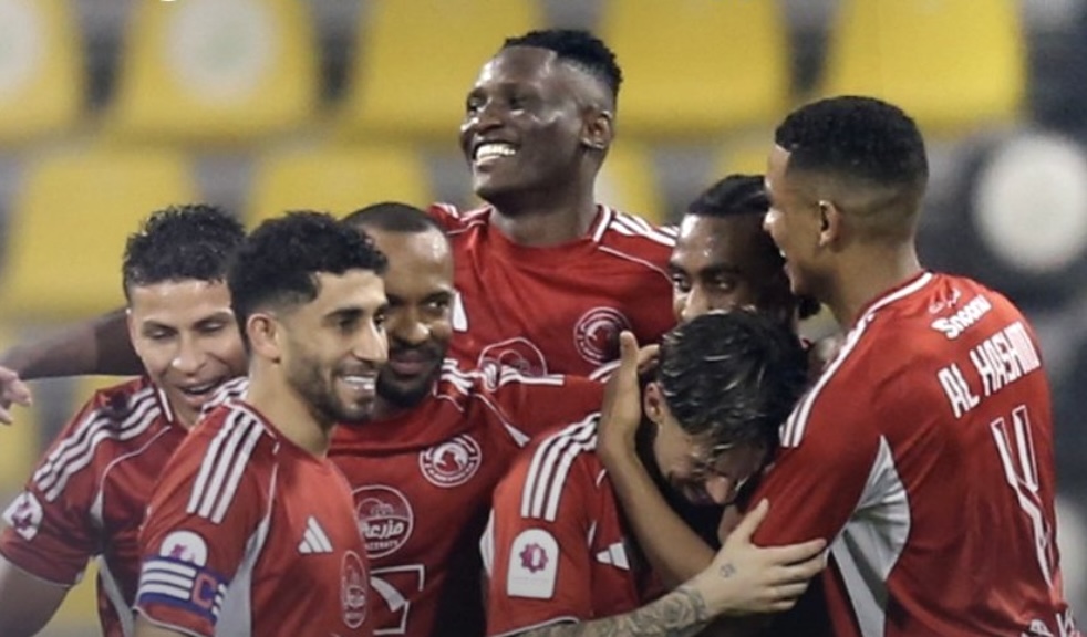 العربي يتجاوز قطر بخماسية ويحقق انتصاره الرابع تواليا في الجولة العاشرة &nbsp;