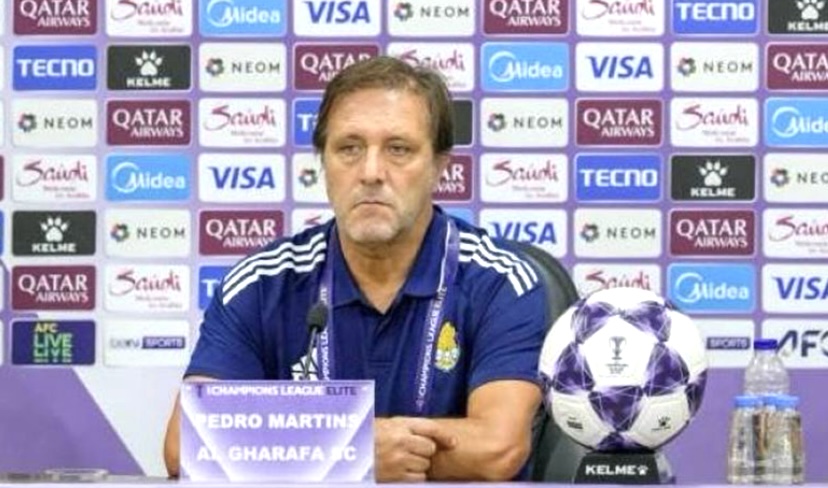 بيدرو مارتينز: هدفنا الفوز على شباب الأهلي الإماراتي في الجولة الآسيوية الخامسة