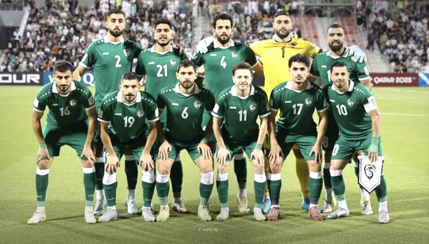 منتخب سوريا يتأهب لتحدي المجموعة الأولى في كأس العرب 2025 منتخب سوريا يتأهب لتحدي المجموعة الأولى في كأس العرب 2025