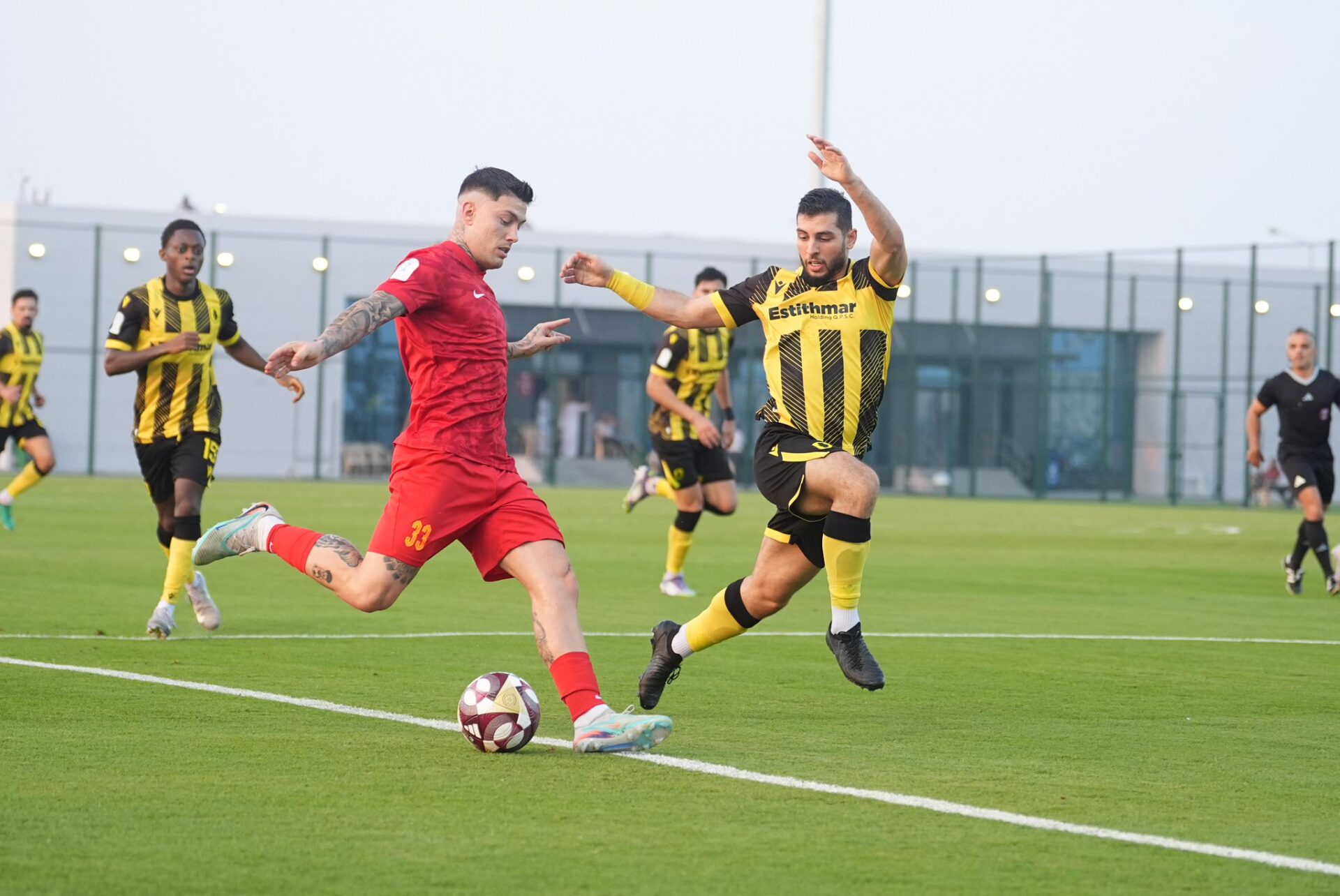 قطر يفوز على أم صلال في ثامن جولات بطولة كأس QSL