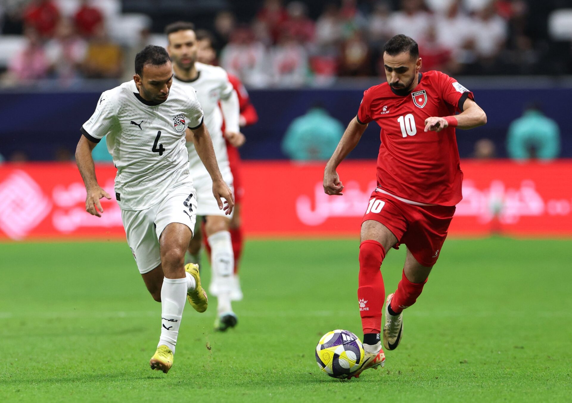 منتخب مصر يخسر أمام النشامى ويودع كأس العرب&nbsp;