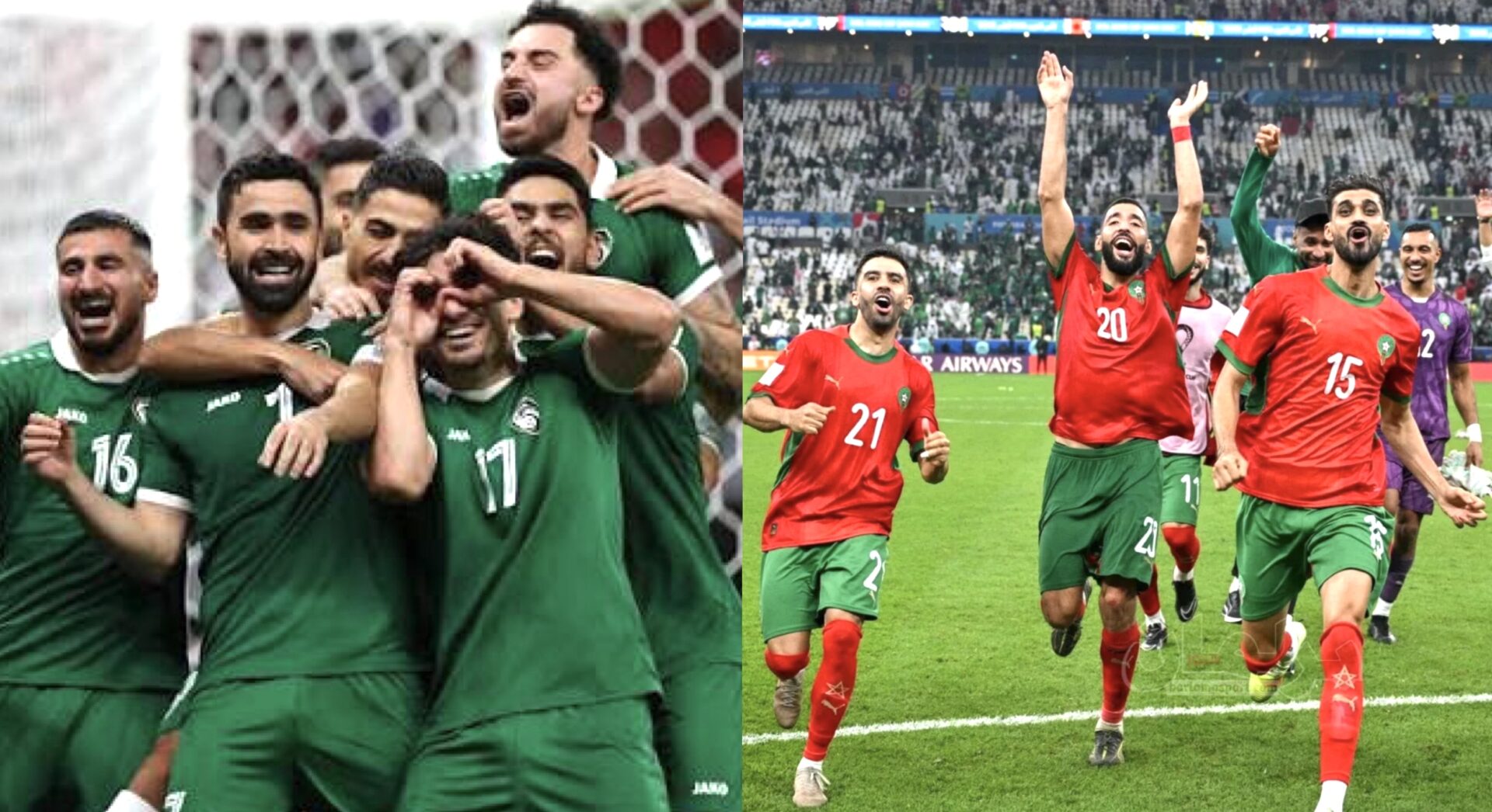 منتخبا&nbsp;المغرب وسوريا يقصان شريط ربع نهائي مونديال العرب&nbsp;