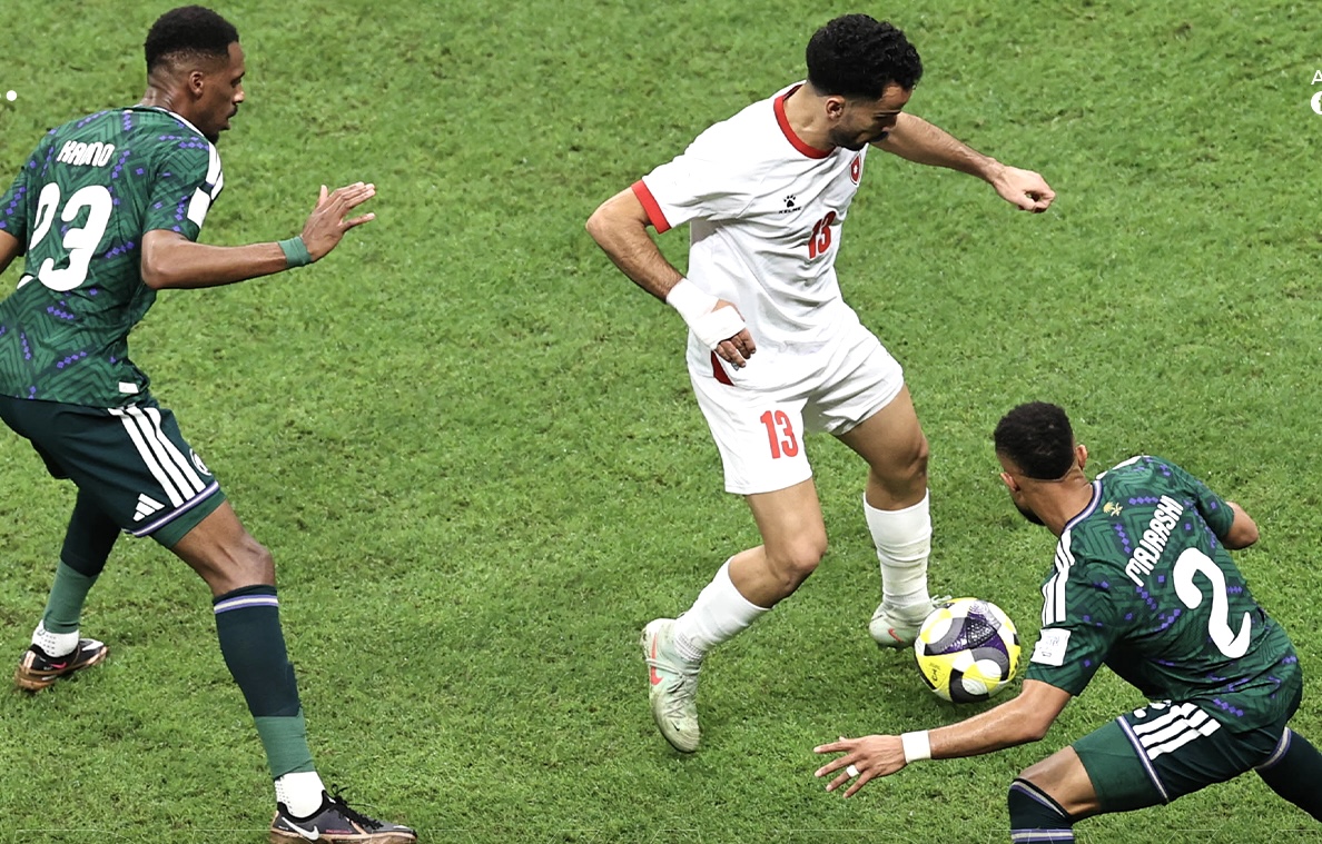 المنتخب الأردني يتأهل لنهائي كأس العرب بفوزه على نظيره السعودي بهدف نظيف&nbsp;
