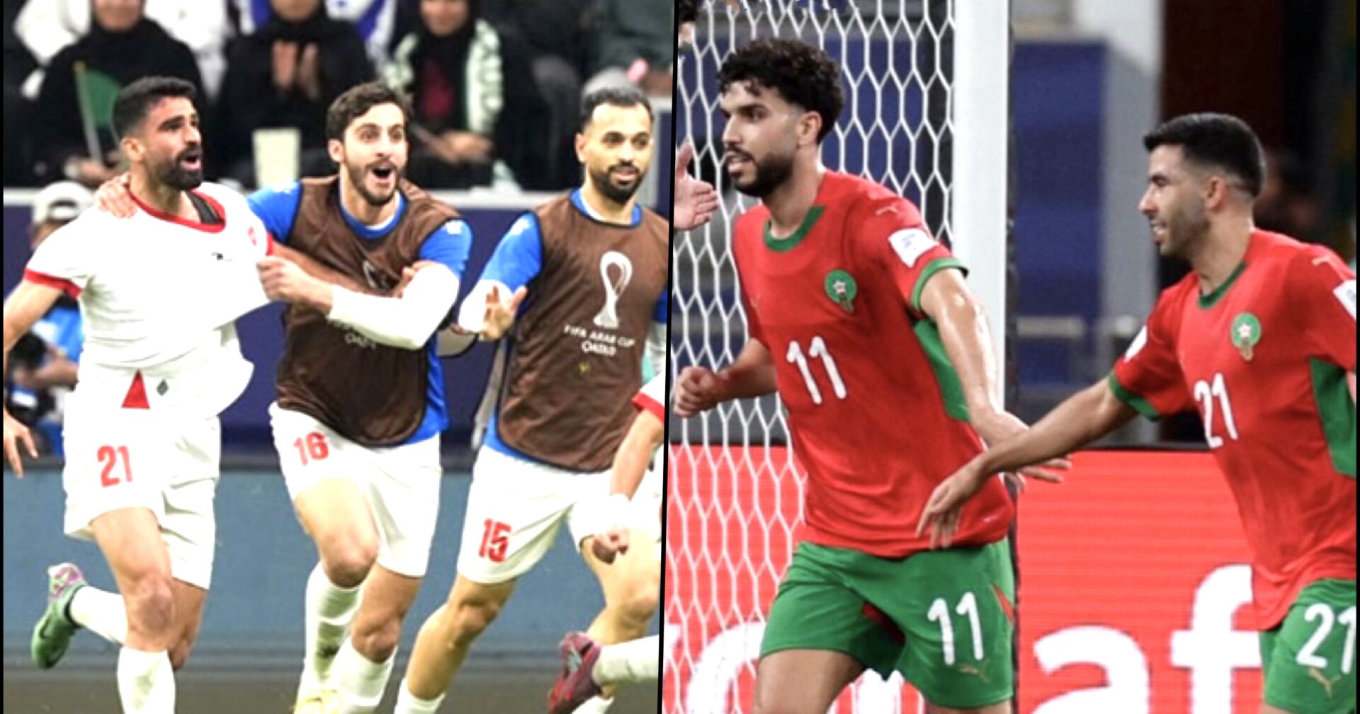 منتخب النشامى يصل النهائي لأول مرة وأسود الأطلس في المشهد الختامي الثاني لمونديال العرب&nbsp;