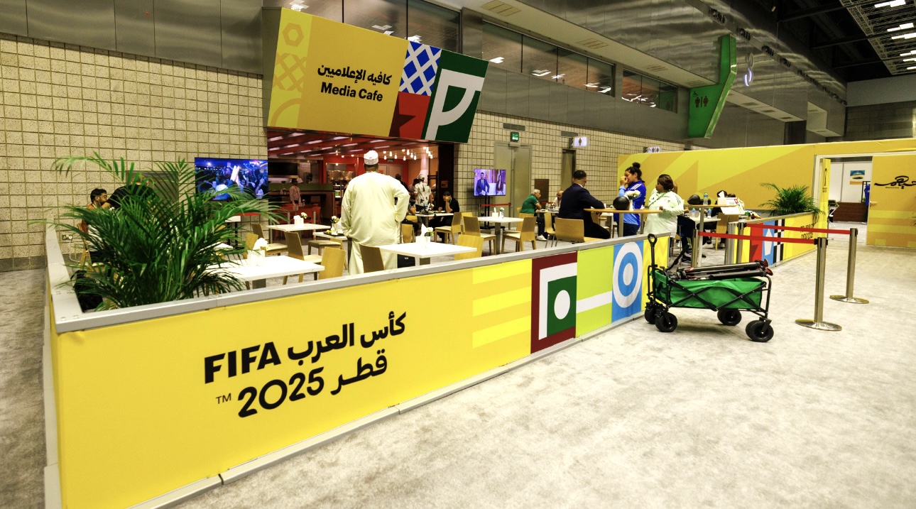 خدمات إعلامية متكاملة لدعم الصحفيين خلال تغطية كأس العرب FIFA قطر 2025 خدمات إعلامية متكاملة لدعم الصحفيين خلال تغطية كأس العرب FIFA قطر 2025