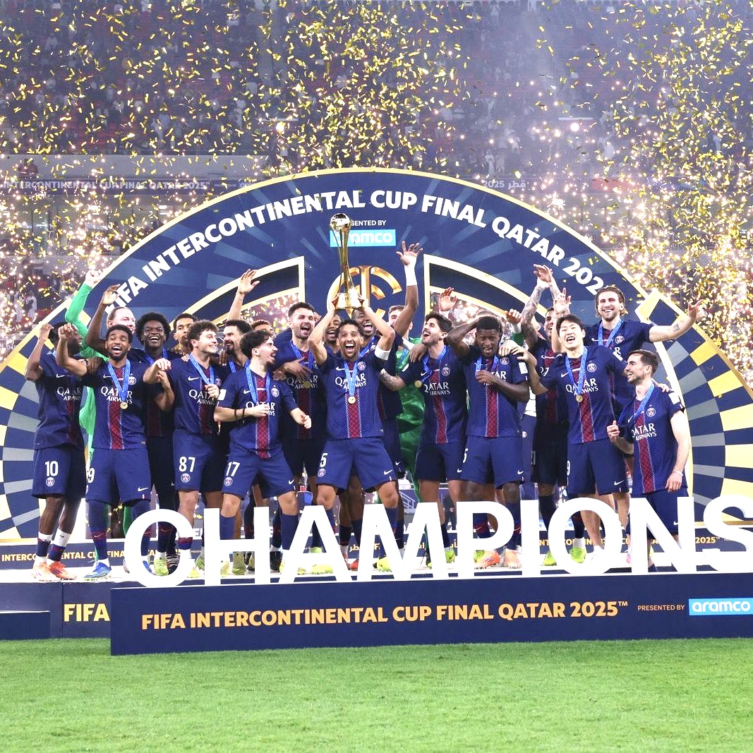 تتويج&nbsp;جديد لباريس سان جيرمان&nbsp;بكأس&nbsp;القارات للأندية بعد موسم حافل بالألقاب